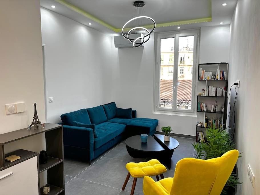 Chic Renovated 2 Bedroom Entire Apartment Or Only Private Rooms In Liberation In Nice With Garage On Demand, Ac, Wi-Fi And Tram Access Kültér fotó